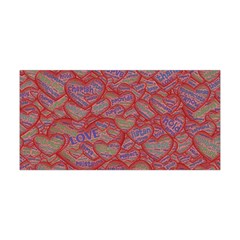 Love Hearts Valentines Connection Yoga Headband by Pakrebo