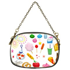 Summer Fair Food Goldfish Chain Purse (one Side) by Pakrebo