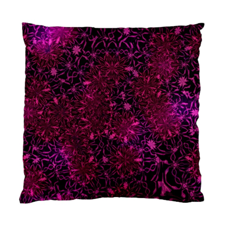 Retro Flower Pattern Design Batik Standard Cushion Case (Two Sides)