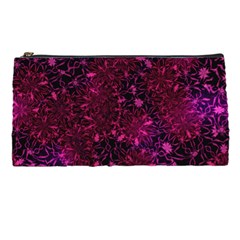 Retro Flower Pattern Design Batik Pencil Cases by Pakrebo