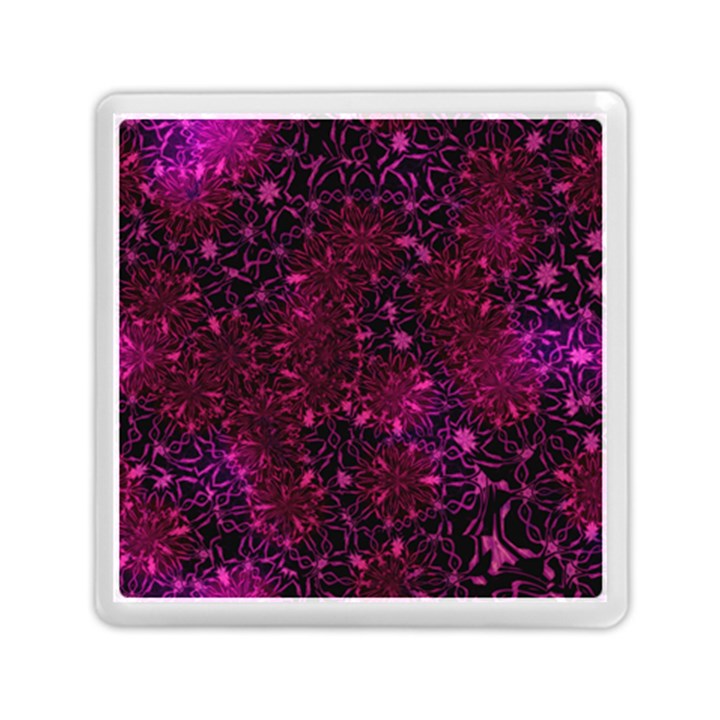 Retro Flower Pattern Design Batik Memory Card Reader (Square)