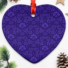 Wallpaper Seamless Damask Wall Ornament (heart) by Pakrebo