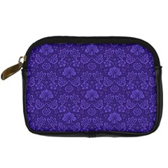 Wallpaper Seamless Damask Wall Digital Camera Leather Case by Pakrebo