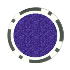 Wallpaper Seamless Damask Wall Poker Chip Card Guard (10 Pack) by Pakrebo