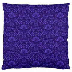 Wallpaper Seamless Damask Wall Large Cushion Case (two Sides) by Pakrebo