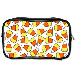 Candy Corn Halloween Candy Candies Toiletries Bag (one Side) by Pakrebo