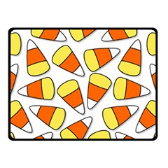 Candy Corn Halloween Candy Candies Fleece Blanket (small) by Pakrebo