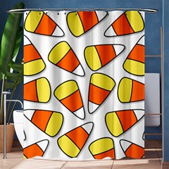 Candy Corn Halloween Candy Candies Shower Curtain 60  X 72  (medium)  by Pakrebo