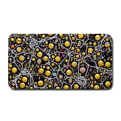 Mental Emojis Emoticons Icons Medium Bar Mats by Pakrebo