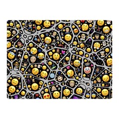 Mental Emojis Emoticons Icons Double Sided Flano Blanket (mini)  by Pakrebo