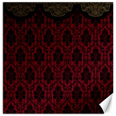 Scrapbook Background Curtain Swag Canvas 20  X 20  by Pakrebo