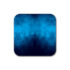 Deep Ocean Rubber Coaster (square)  by LoolyElzayat