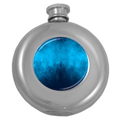 Deep Ocean Round Hip Flask (5 Oz) by LoolyElzayat