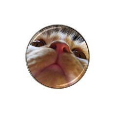 Funny Cute Cat Macro Eyes Hat Clip Ball Marker (10 Pack) by LoolyElzayat