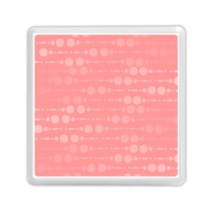 Background Polka Dots Pink Memory Card Reader (square) by Mariart