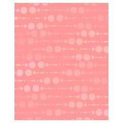 Background Polka Dots Pink Drawstring Bag (small) by Mariart