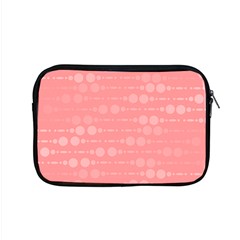 Background Polka Dots Pink Apple Macbook Pro 15  Zipper Case by Mariart