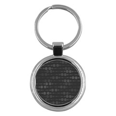 Background Polka Dots Key Chains (round)  by Mariart