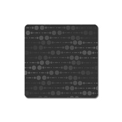 Background Polka Dots Square Magnet by Mariart