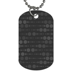 Background Polka Dots Dog Tag (Two Sides)