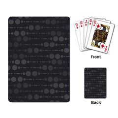 Background Polka Dots Playing Cards Single Design