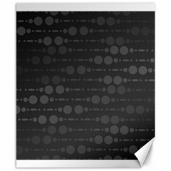 Background Polka Dots Canvas 8  x 10 