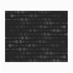 Background Polka Dots Small Glasses Cloth (2-Side) Front