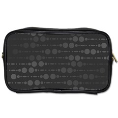 Background Polka Dots Toiletries Bag (One Side)