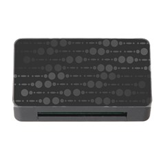 Background Polka Dots Memory Card Reader With Cf