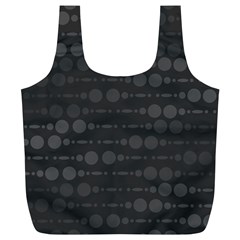 Background Polka Dots Full Print Recycle Bag (XL)