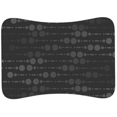 Background Polka Dots Velour Seat Head Rest Cushion