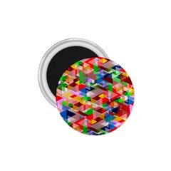 Background Triangle Rainbow 1 75  Magnets by Mariart