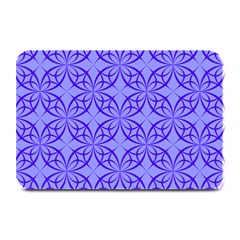 Blue Curved Line Plate Mats by Mariart