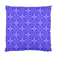 Blue Curved Line Standard Cushion Case (two Sides) by Mariart