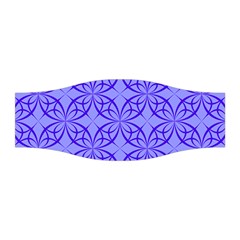 Blue Curved Line Stretchable Headband by Mariart