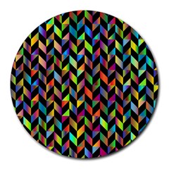 Abstract Geometric Round Mousepads by Mariart