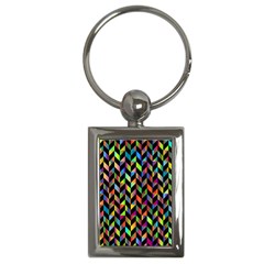 Abstract Geometric Key Chains (rectangle)  by Mariart