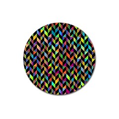 Abstract Geometric Magnet 3  (round) by Mariart