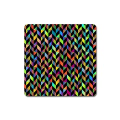 Abstract Geometric Square Magnet by Mariart