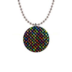 Abstract Geometric 1  Button Necklace by Mariart