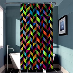 Abstract Geometric Shower Curtain 36  X 72  (stall)  by Mariart