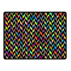 Abstract Geometric Double Sided Fleece Blanket (small)  by Mariart