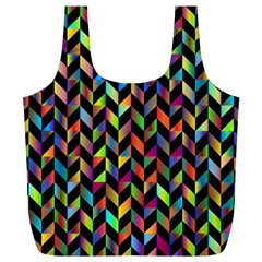 Abstract Geometric Full Print Recycle Bag (xl) by Mariart