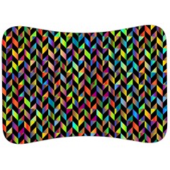 Abstract Geometric Velour Seat Head Rest Cushion by Mariart