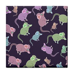 Animals Mouse Tile Coasters