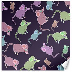 Animals Mouse Canvas 20  X 20  by Mariart