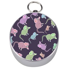 Animals Mouse Silver Compasses by Mariart