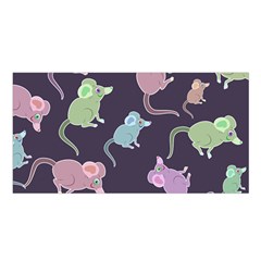 Animals Mouse Satin Shawl by Mariart