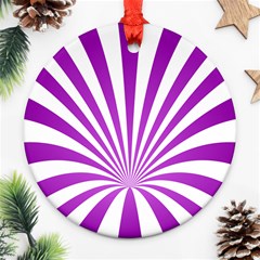 Background Whirl Wallpaper Ornament (round) by Mariart