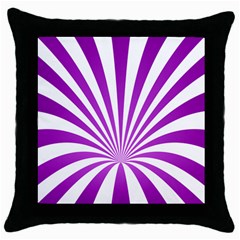 Background Whirl Wallpaper Throw Pillow Case (black) by Mariart